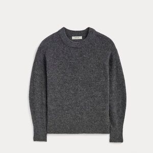 Everlane Women's Charcoal Crew Neck Sweater